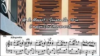Thumbnail: III. Allegretto 3rd Movement - Mozart (Piano Hero) | [GraffityPiano]