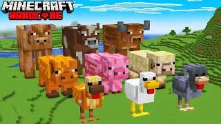 Thumbnail: I Built EVERY NEW ANIMAL in Minecraft Hardcore