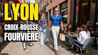Thumbnail: 🇫🇷 LYON - FRANCE Walking Tour [4K] - LYON From Hill To Hill - Croix-Rousse / Fourvière