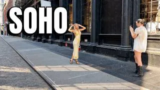 Thumbnail: NEW YORK CITY Walking Tour [4K] - SOHO Is SO HOT! 🔥 A Summer Walk Through NYC
