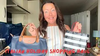 Thumbnail: ITALIAN HOLIDAY SHOPPING HAUL AD