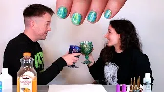 Thumbnail: Easy New Years Nail Art || Nails & Cocktails Ep. 3