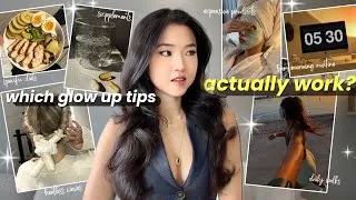 Thumbnail: Glow Up Tips to AVOID + what to do instead | learn from my self-improvement mistakes