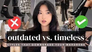 Thumbnail: CURRENT VS OUTDATED 🍂 fall styles that downgrade your outfits + what to wear instead