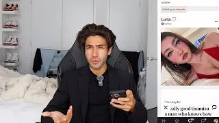 Thumbnail: going through my hinge likes and matches ep 5