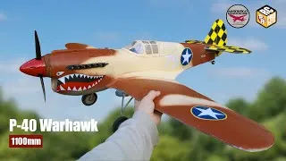 Thumbnail: P-40 Warhawk RC Plane Foam Plans