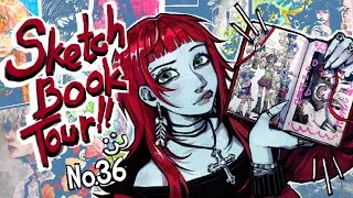 Thumbnail: Sketchbook tour #36 and a loooot of rambling (2024-2025)