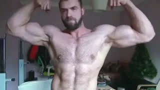 Thumbnail: Muscular man bodyflex #gymmotivation 