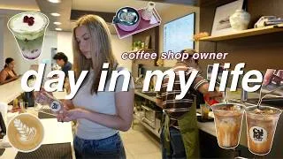 Thumbnail: Day in My Life as a Coffee Shop Owner ☕️🍵🌸✨ | Cure Coffee