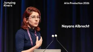 Thumbnail: AI Beyond Industry: Higher Education and Government — Nayara Albrecht | AI in Production 2026