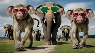 Thumbnail: Funny Elephants Groove Together | Animal Video