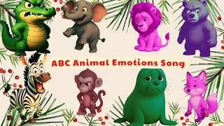 Thumbnail: Holiday ABC Animal Emotions Song 🐊 🦖🦁 Learn Feelings & Alphabet A-Z Fun Animals 🎶 Jumpy Jungle TV