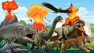 Thumbnail: 🦖 ABC Animal & Dinosaur Song A–Z | Learn the Alphabet with Fun Sounds! | Jumpy Jungle TV