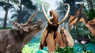 Thumbnail: ABC Ice Age Animals Song ❄️ Learn the Alphabet with Mammoths & More! | Jumpy Jungle TV