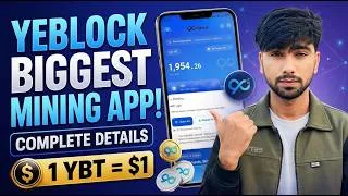 Thumbnail: YeBlock New Mining App 2026 | Mine YBT Token, P2P Coming, Limited Supply