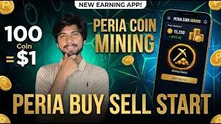 Thumbnail: PERIA Mining Airdrop Today | PERIA Wallet Setup, PERIA Mining Update 2026
