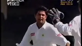 Thumbnail: Mushtaq Ahmed Bowl of The Century to Andy Flower