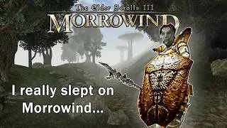 Thumbnail: I played MORROWIND for the first time EVER... (It was AMAZING)