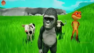 Thumbnail: 10 Zombie Elephant Cow vs Giant Dinosaur  | 3D fictional animal models