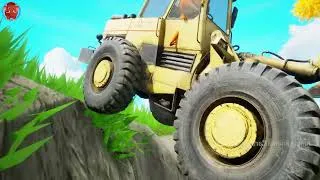 Thumbnail: Who Wins? 5 Giant Elephants vs 3 Lions & Tigers | 3D fictional animal models