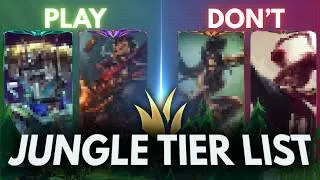 Thumbnail: Strongest Junglers NEW Tier List (make climbing easy) | Patch 26.15