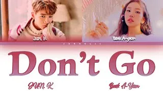 Thumbnail: JUN. K and Baek A-Yeon (백아연) - Don't Go (가지마) [Colour Coded Lyrics/Han/Rom/Eng]