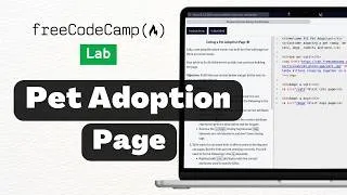 Thumbnail: Debug a Pet Adoption Page - freeCodeCamp Responsive Web Design HTML Guide