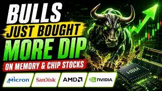 Thumbnail: Bulls Bought The Dip | Micron / SNDK / SK Hynix / NVDA / AMD / ARM / AVGO / INTC / STX