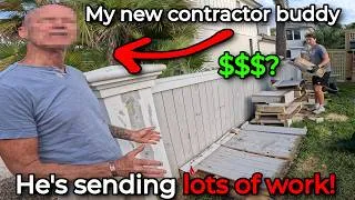 Thumbnail: My new contractor buddy is sending lots of work to my small junk removal business!