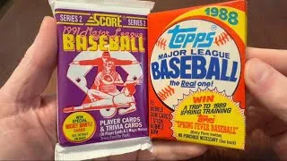 Thumbnail: BARRY, BARRY, ROCKET & MORE! Opening 1991 Score & 1988 Topps Junk Wax Baseball Cards