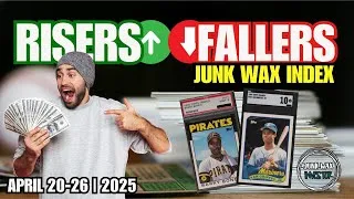 Thumbnail: Junk Wax SHOCKERS! 🚀 Bo Jackson Soars, Griffey Jr. Crashes - Top Movers April 2025! 🔥