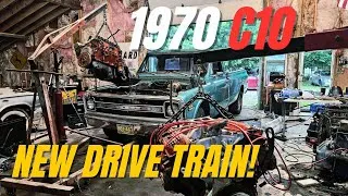Thumbnail: Installing a 700r4 and Vortec 350 in a 1970 C10