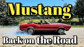 Thumbnail: From a Pile of Parts to Burnout Machine! 1973 Mustang is on the road!