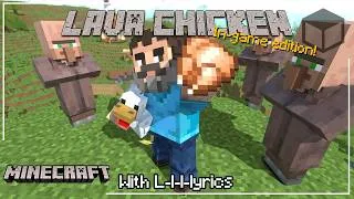 Thumbnail: Steve's Lava Chicken WITH (more) LYRICS - Minecraft Cover