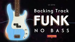Thumbnail: 𝄢 FUNK Backing Track - No Bass - Backing track for bass. 95 BPM in E. #backingtrack