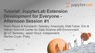 Thumbnail: Tutorial: JupyterLab Extension Development for Everyone - PM Session 1