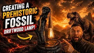 Thumbnail: Creating A Prehistoric Fossil Driftwood Lamp (With Ridiculous Results!!)