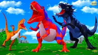 Thumbnail: Pregnant T-Rex's Battle and Rescue Mission in Jurassic Dinosaurs Epic Adventure