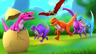 Thumbnail: Jurassic World Dinosaurs Go on a Fun Fishing Trip with T-Rex - Episode 01