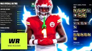 Thumbnail: *BEST* 6'8 DEMIGOD Build Madden 27 Superstar Mode! 99 OVR Speedster WR Build
