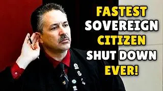 Thumbnail: Sovereign Citizen Tries to Outsmart the Judge — No-Nonsense Judge SHUTS HIM DOWN