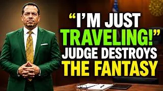 Thumbnail: Sovereign Citizen Says “I’m Traveling, NOT Driving” — Judge SHUTS DOWN His Nonsense