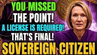 Thumbnail: Sovereign Citizen Says “I Don’t Need a License” — Judge DESTROYS His Argument!