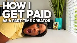 Thumbnail: How I make money as a part-time content creator (6 income streams)