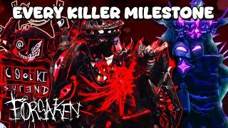 Thumbnail: EVERY KILLER MILESTONE SKIN IN FORSAKEN'S AZURE UPDATE! (Roblox Forsaken)
