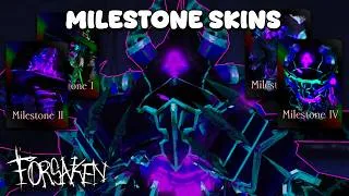 Thumbnail: EVERY AZURE MILESTONE SKIN IN FORSAKEN'S AZURE UPDATE! (Roblox Forsaken)