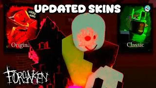 Thumbnail: EVERY UPDATED CLASSIC SKIN IN FORSAKEN'S AZURE UPDATE (Roblox Forsaken)