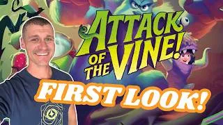 Thumbnail: I Got A FIRST LOOK At Disney Lorcana's NEWEST Set! | Attack of the Vine! Up Turning Red Monsters Inc