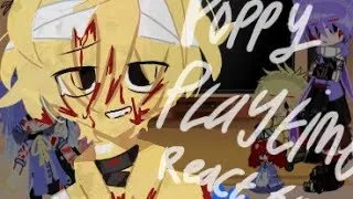 Thumbnail: Poppy Playtime React to player( angst? )|| CRINGE || MY AU || Weird || Sound effect warning || SHORT