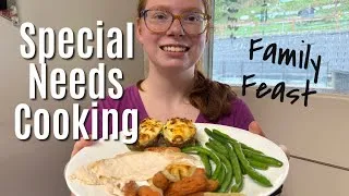 Thumbnail: Cooking with Cheyenne;  Roasted Chicken & Sides | Empowering Special Needs Life Skills